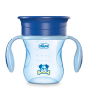 כוס אימון צ'יקו 360 פרפקט כחול כלב  | Chicco Perfect cup +12M Blue Dog