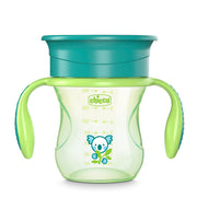 כוס אימון צ'יקו 360 פרפקט ירוק | Chicco Perfect cup +12M Natural