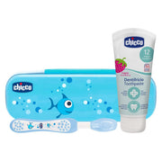 ערכה לצחצוח שיניים צ'יקו כחול | Chicco Always Smiling Set Blue