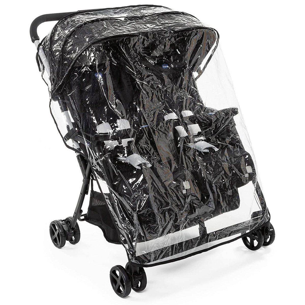 עגלת תאומים צ'יקו הוללה שחור | Chicco Ohlala Twin Black Night