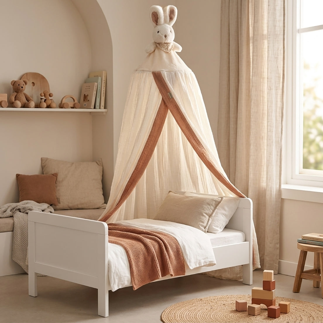 כילה למיטה ארנב אולימולי | Olimoli Bed Net Rabbit