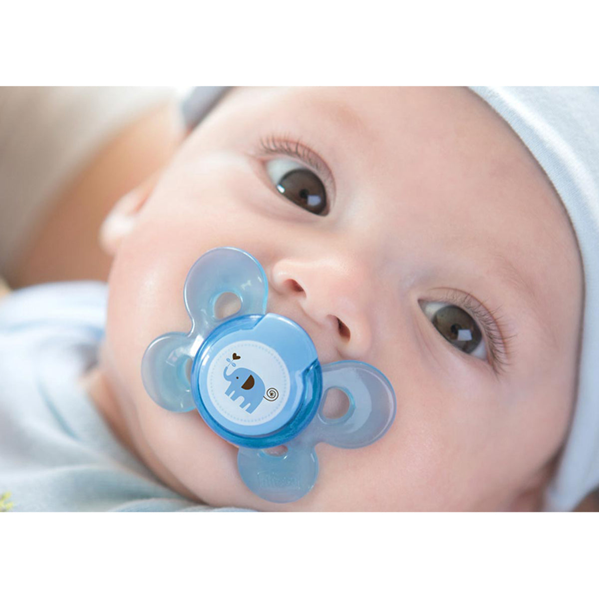 6-12 מוצץ סיליקון כחול | Chicco Silicone Physio Comfort Blue