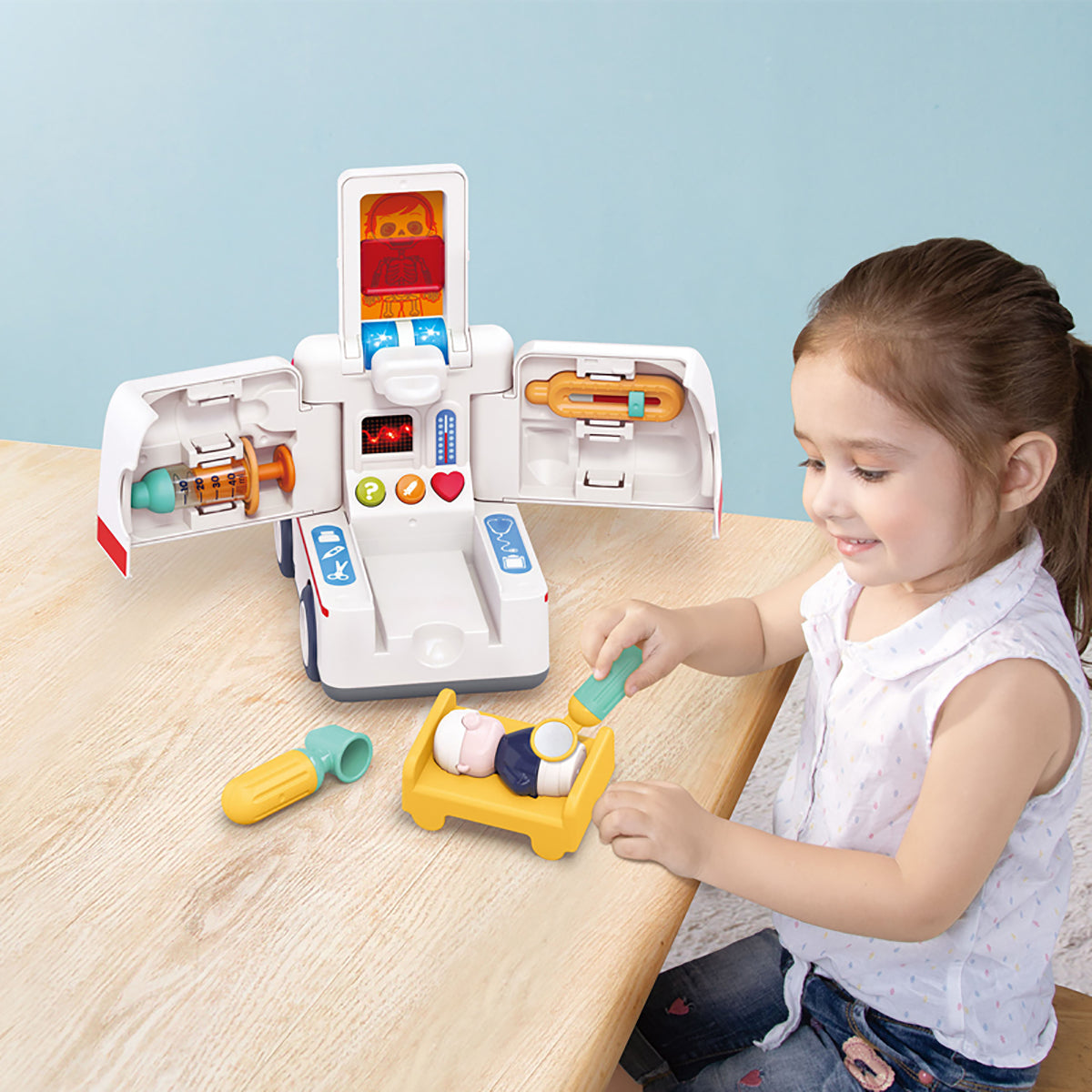 אמבולנס צעצוע הולה טויס | Hola Toys Toy Ambulance Colorful