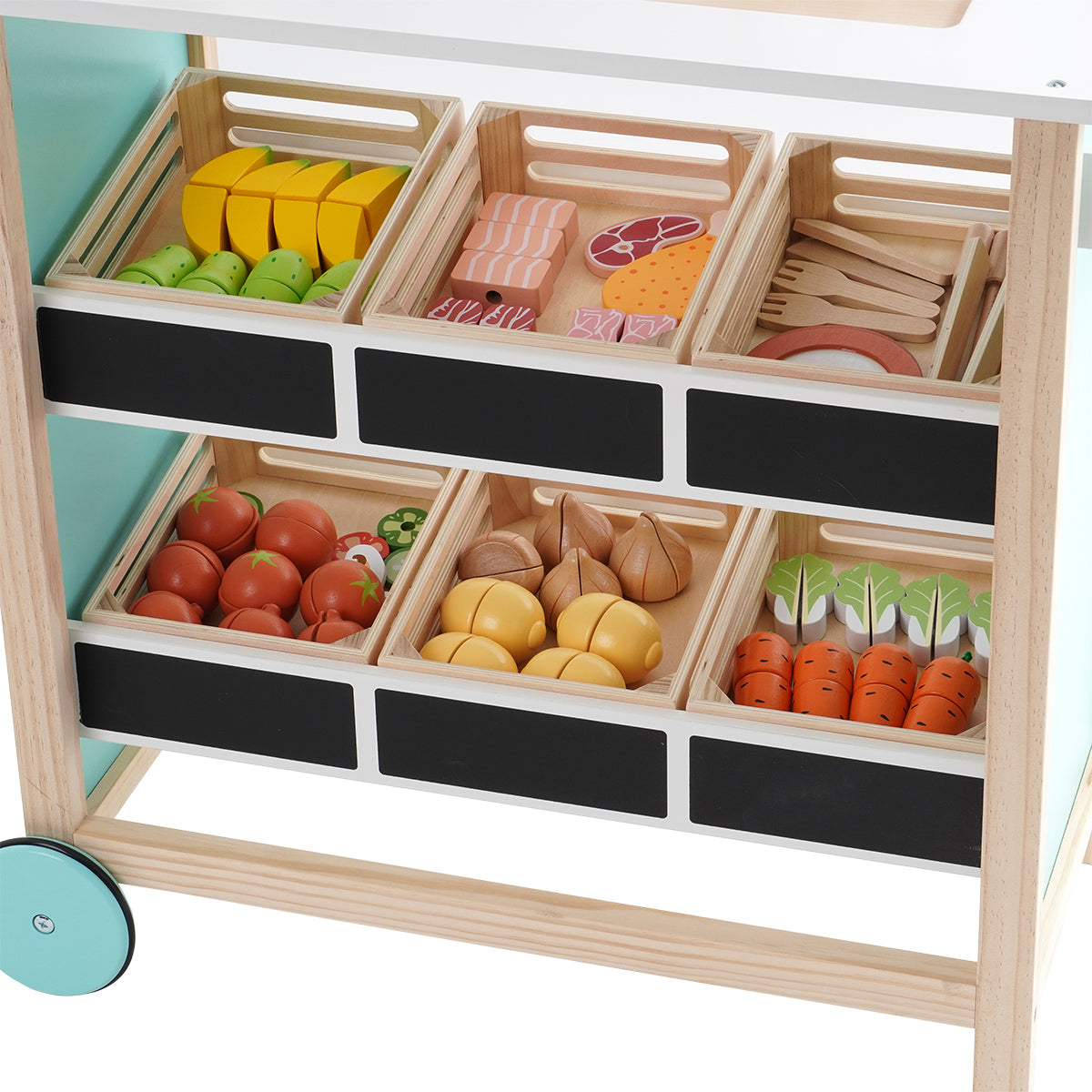 דוכן מכולת מעץ דייניז | Dainy's Wooden Grocery Store