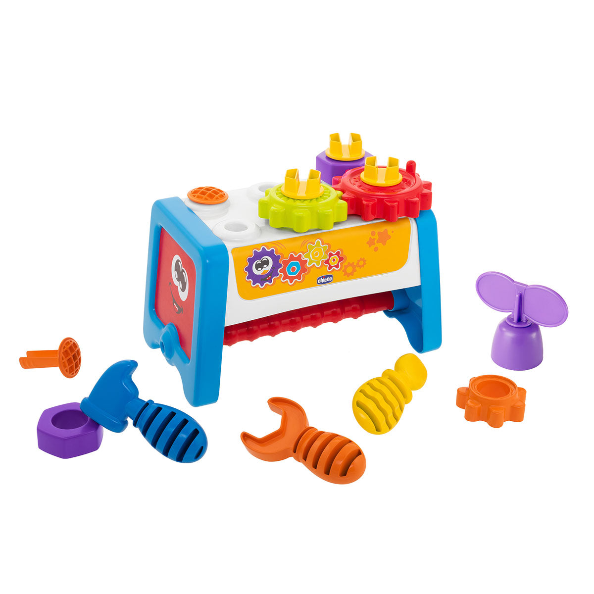 שולחן עבודה צ'יקו צבעוני | Chicco 2 in 1 Gear and Workbench Colorful