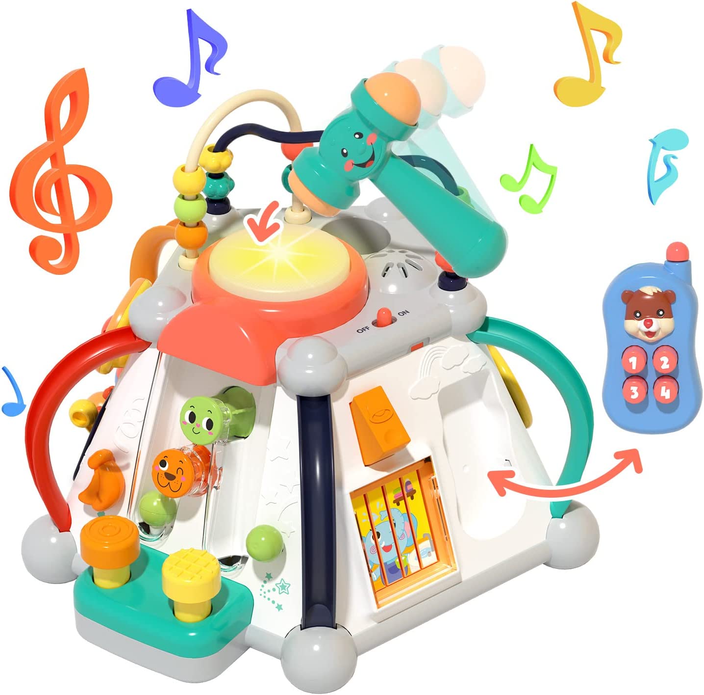 תיבת פעילות הולה טויס | Hola Toys Activite Pyramid
