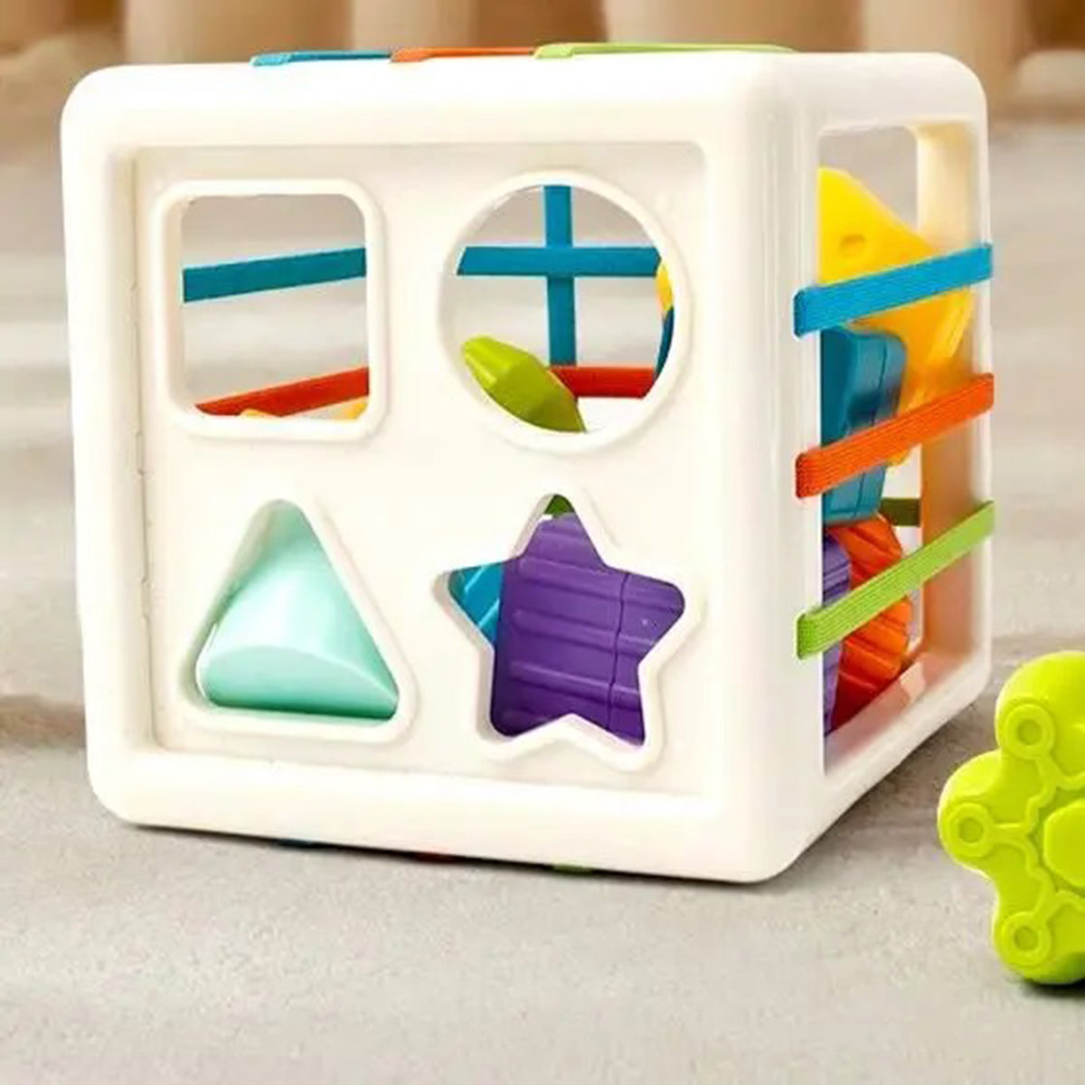 תיבת מיון צורות האנגר | Huanger Shape Sorting Baby Toy