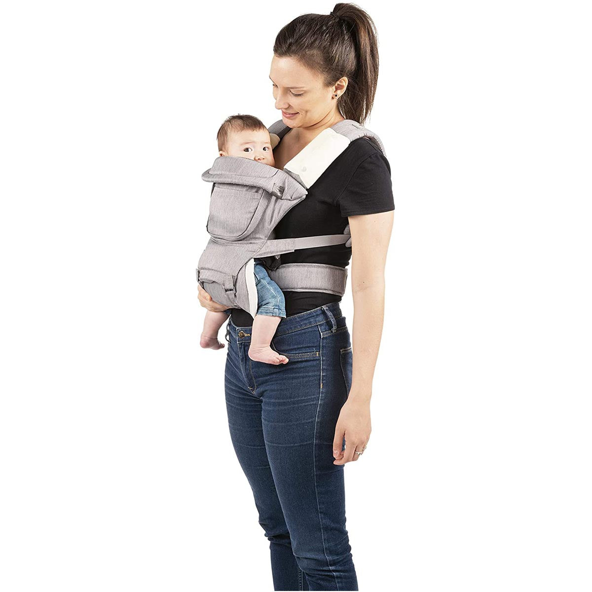 מנשא חזה לתינוק צ'יקו היפ סיט שחור | Chicco Hip Seat Carrier Pirate Black