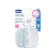 זוג מגני פיטמה מסיליקון צ'יקו M\L | SkinToSkin Chicco Nipple Shield