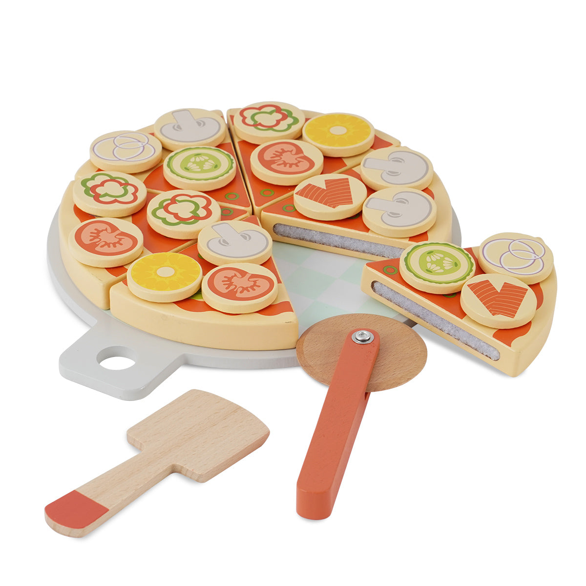 סט פיצה מעץ דייניז | Dainy's Wooden Pizza Set