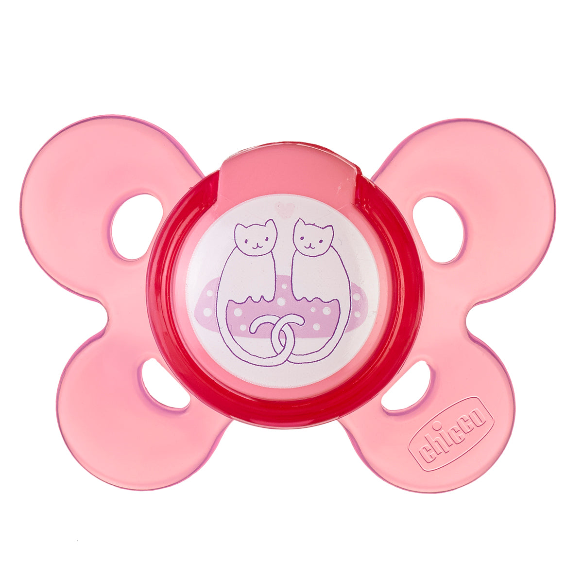 מוצץ סיליקון 6-12M צ'יקו קומפורט ורוד | Chicco Silicone Physio Comfort Pink