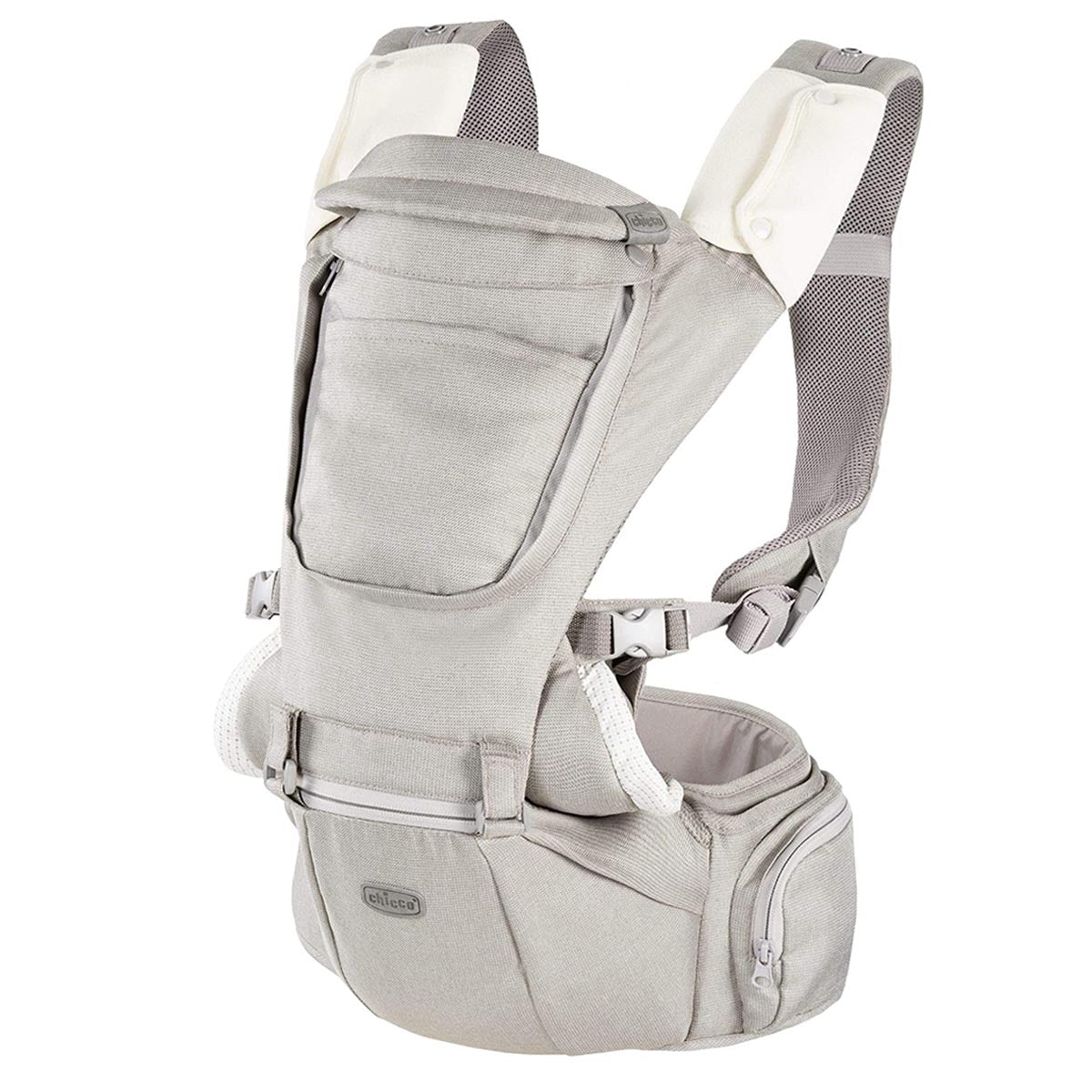 מנשא חזה לתינוק צ'יקו היפ סיט שמנת | Chicco Hip Seat Carrier Hazelwood