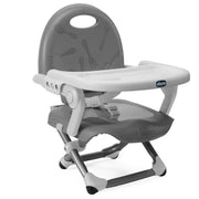 מושב הגבהה צ'יקו פוקט סנק אפור כהה | Chicco Pocket Snack Dark Grey