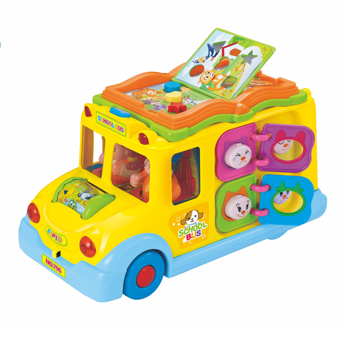האוטובוס הראשון שלי הולה טויס | Hola Toys Keep Me Busy School Buss