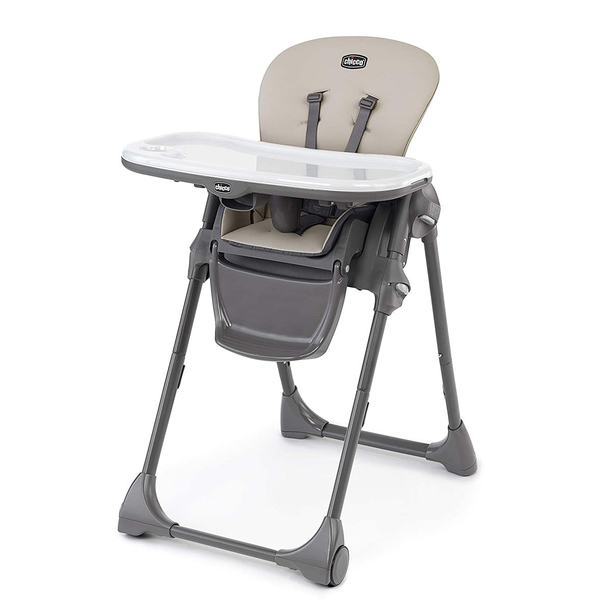 כיסא אוכל צ'יקו פולי בז' |  Chicco Polly Highchair Taupe