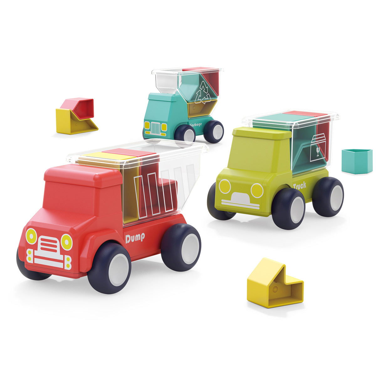 משאית פאזל הולה טויס | Hola Toys Truck Puzzle Colorful
