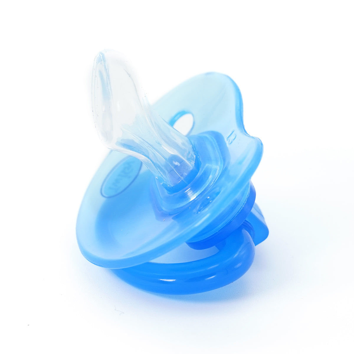 שלישיית מוצצי סיליקון טוויגי 3+ כחול/ירוק| Flawlesse™ Silicone Pacifier Medium