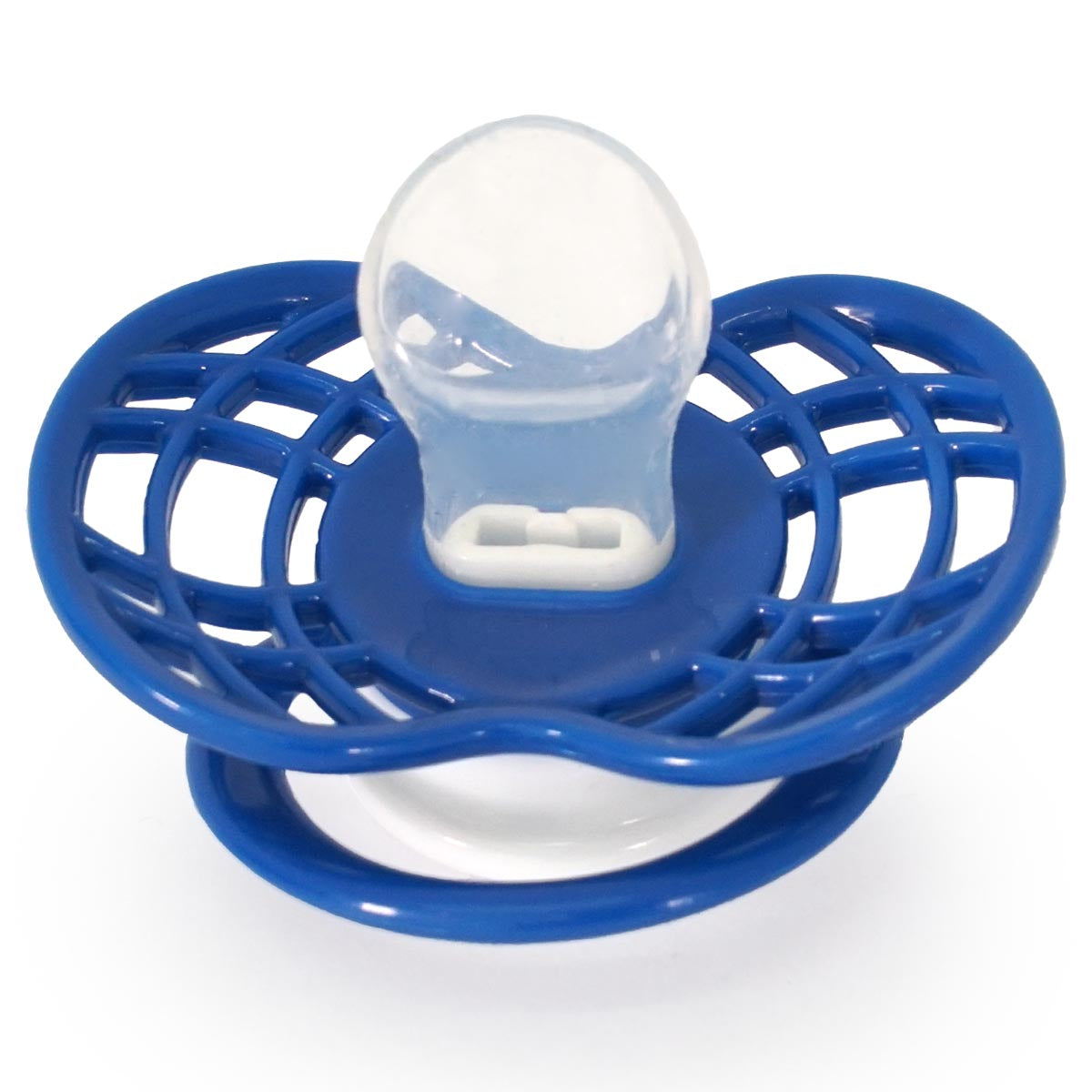 זוג מוצצי סיליקון 18-36 כחול כהה/כחול בהיר | Flawless™ Air 2 pc Silicone Pacifier in Case Months  Dark Blue/Light Blue
