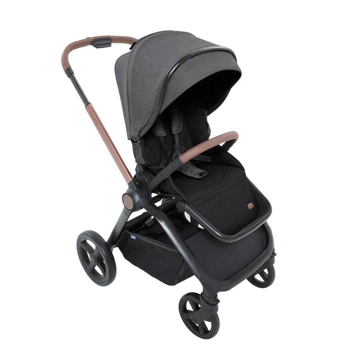 עגלה משולבת צ'יקו מיסה שחור | Chicco Mysa Stroller Black Satin