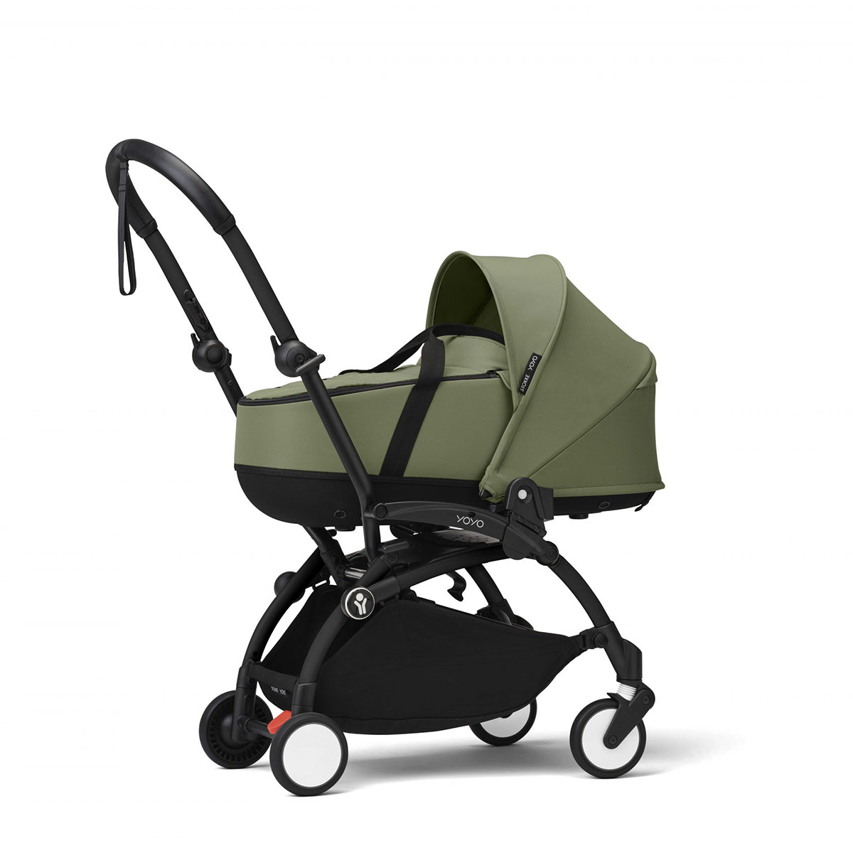 עגלת stokke עגלת ניובורן וטיולון ירוק זית YOYO³ סטוקי