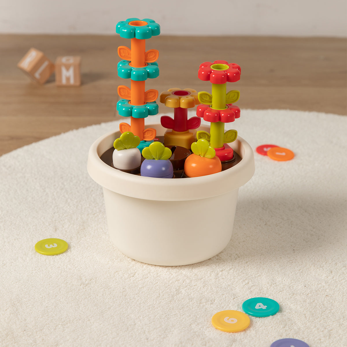 עציץ פרחים חוקר הולה טויס | Hola Toys Explore Potted Plant