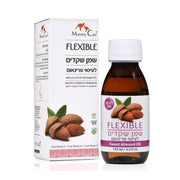 שמן שקדים לעיסוי פרינאום והכנה ללידה מאמי קר 125 מ"ל | Mommy Care