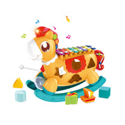סוס פוני קסילופון והתאמות צורה האנגר | Huanger Music Pony with Blocks