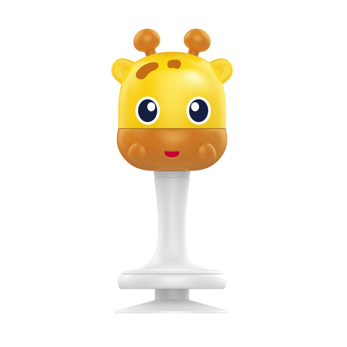 צעצוע לכיסא אוכל גירף האנגר | Huanger Giraffe Sand Hammer Baby Toy