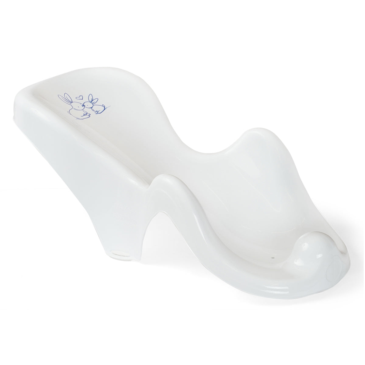 מושב אמבטיה טגה בייבי ליין ארנבים לבן | Tega Baby Little Bunnies Bath Seat White