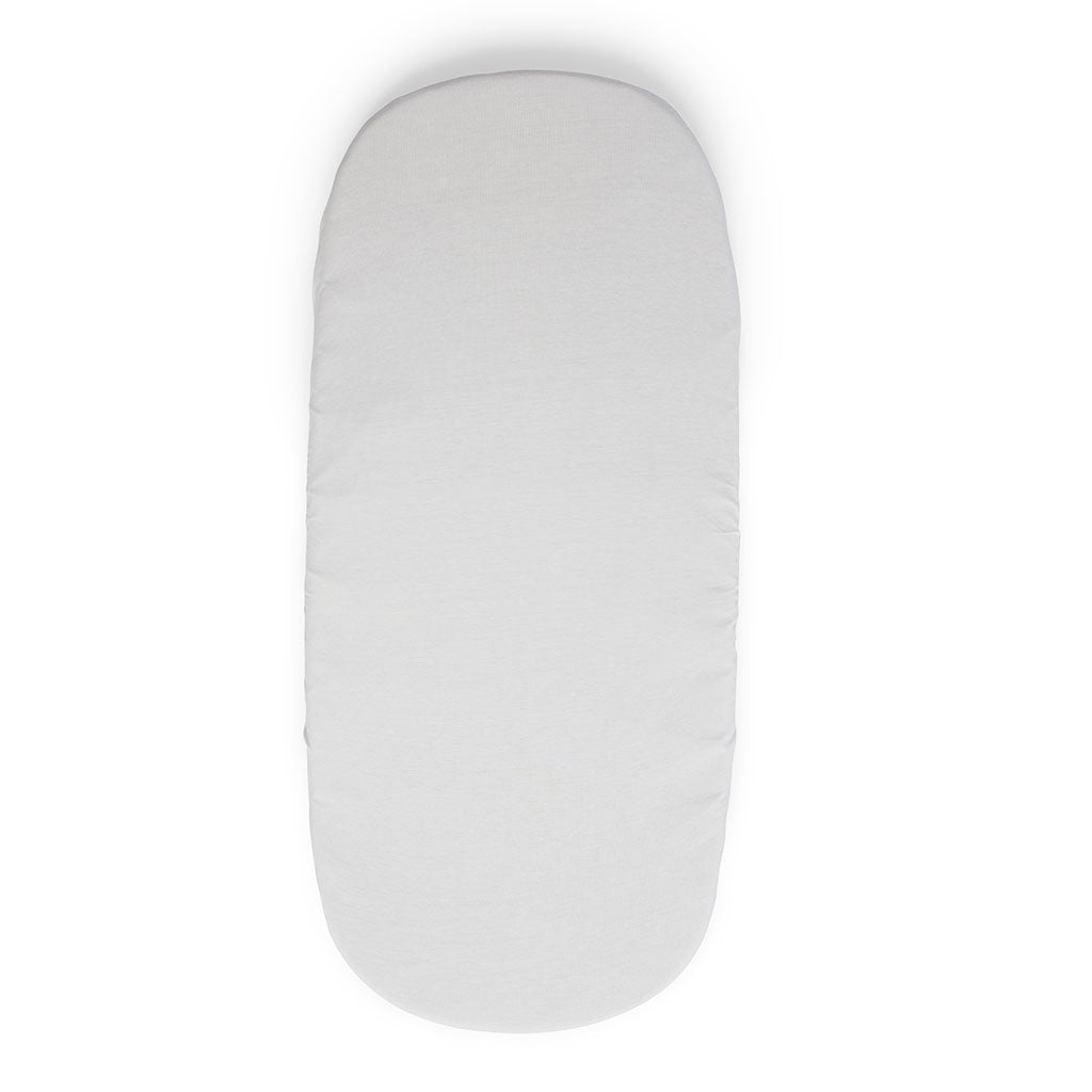 סדין לעגלת תינוק מיננה ליין רקום שמנת בהיר | Minene Cream light