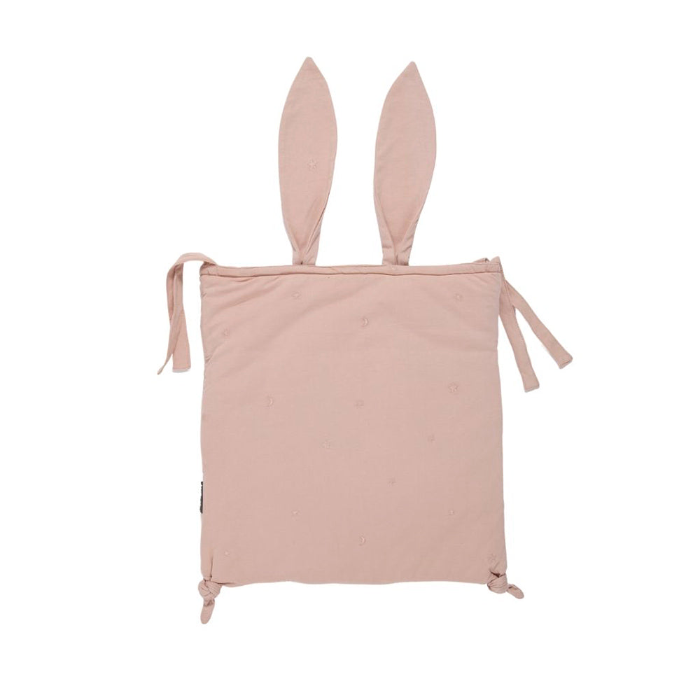 שק חיתולים מיננה גרסי רקום ורוד עתיק | Minene Ancient Pink