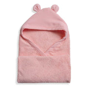 מגבת רחצה קפוצ'ון מיננה דב ורוד בייבי | Minene baby pink