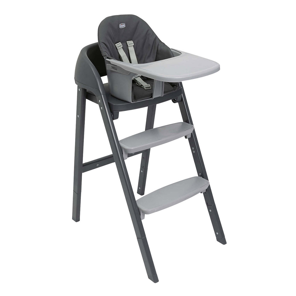 כיסא אוכל גבוה צ'יקו קרשנדו אפ שחור | Chicco Crescendo UP Highchair Black RE Lux