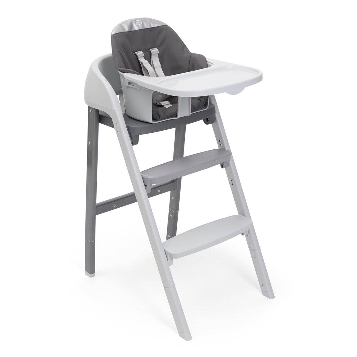 כיסא אוכל גבוה צ'יקו קרשנדו אפ קלאוד  | Chicco Crescendo UP Highchair Steel Cloud RE Lux