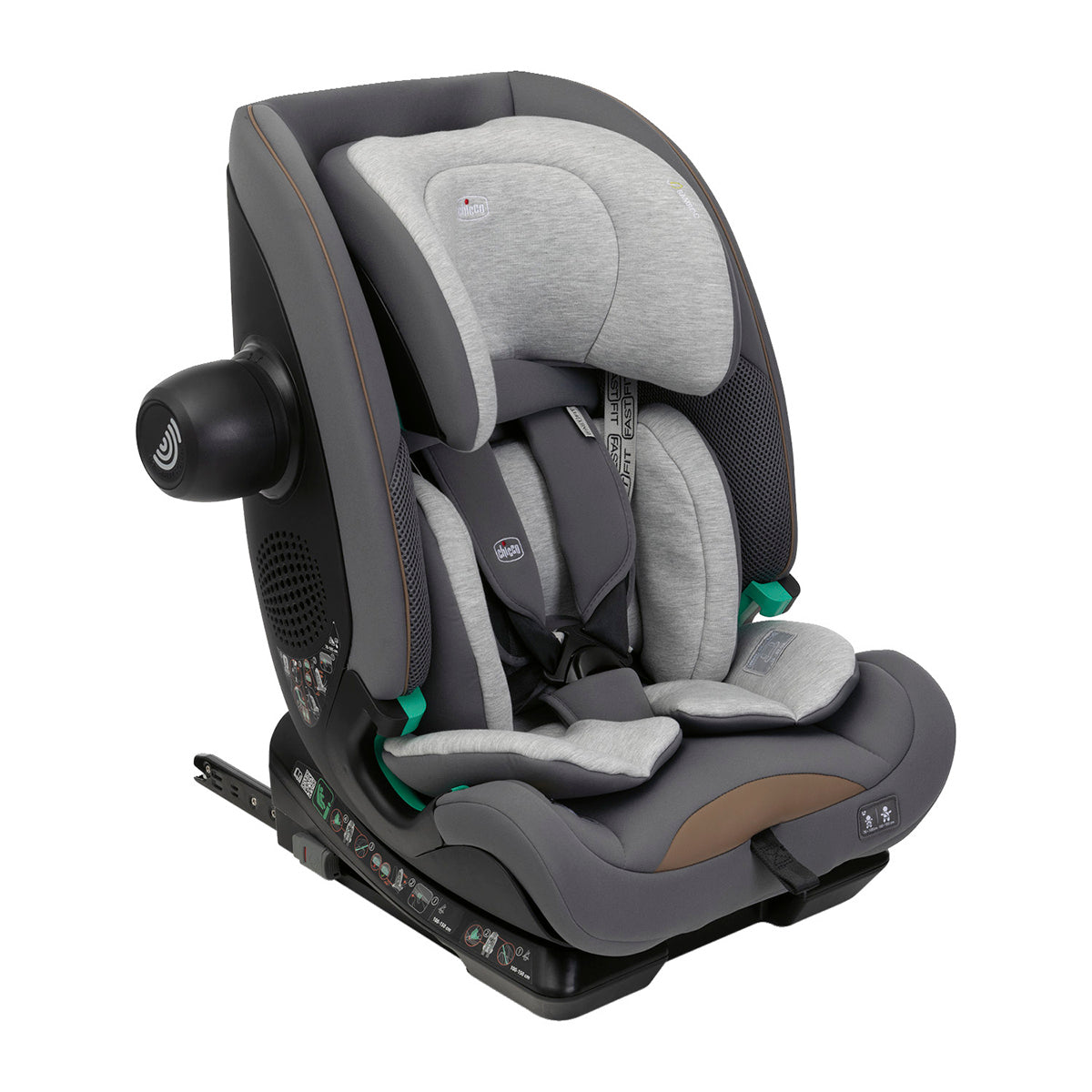 כיסא בטיחות צ'יקו סיט & גו אפור מהודר  | Chicco Seat&Go i-Size Car Seat Glam Grey