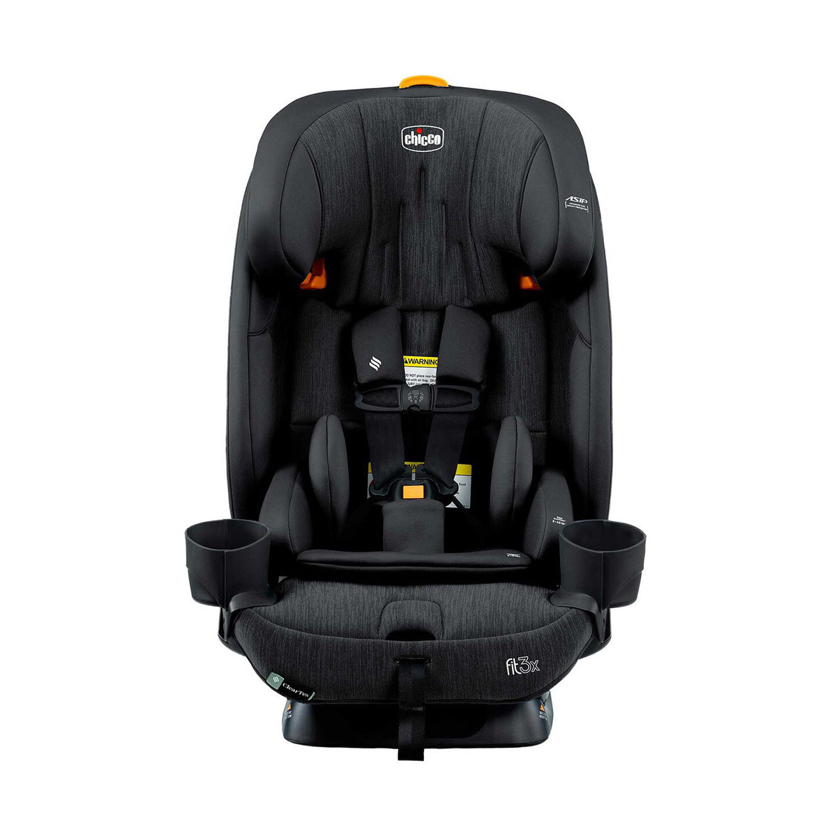כיסא בטיחות צ'יקו פיט 3 איקס קלירטקס שחור | Chicco FIT3X ClearTex Ultra-Slim All-in-One Black