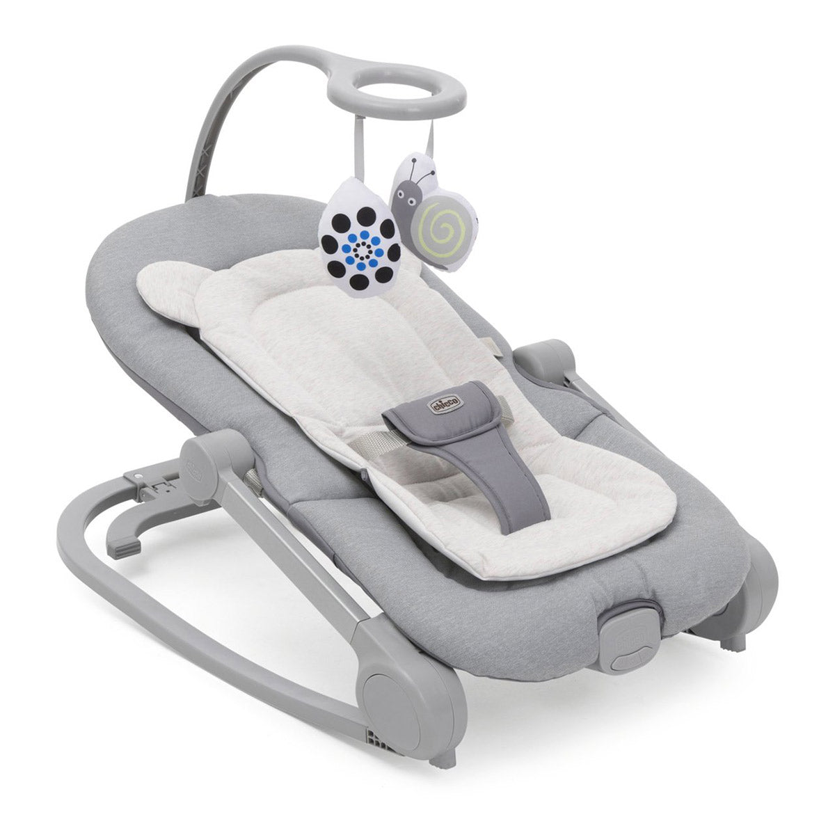 טרמפולינה צ'קו מיה אפור בהיר |  Chicco Mia Bouncer Pebble