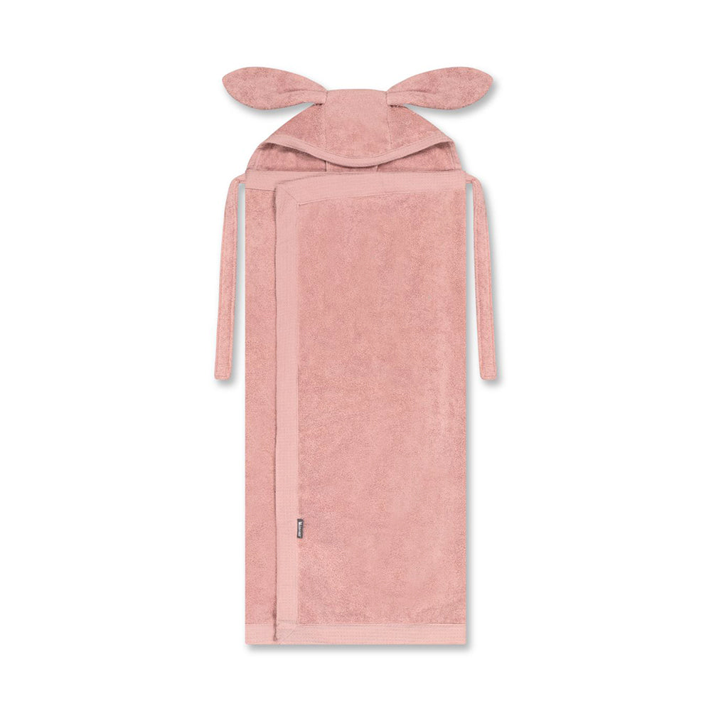 מגבת רחצה עם קשירה לצוואר מיננה ורוד עתיק | Minene Ancient Pink