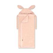 מגבת רחצה עם קשירה לצוואר מיננה ורוד פודרה | Minene Pink Blush