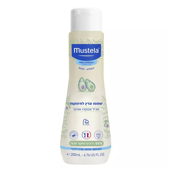 שמפו עדין לתינוקות מוסטלה | Mustela