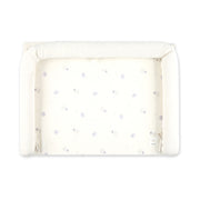משטח החתלה מיננה ליין Bloom & Grid שמנת מודפס | Minene Printed Cream