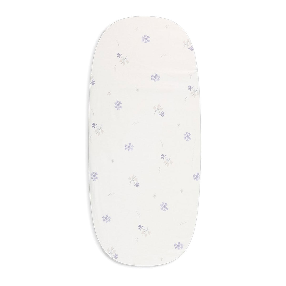 סדין לעגלה מיננה ליין Bloom & Grid  שמנת מודפס | Minene Printed Cream