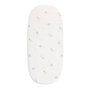 סדין לעגלה מיננה ליין Bloom & Grid  שמנת מודפס | Minene Printed Cream