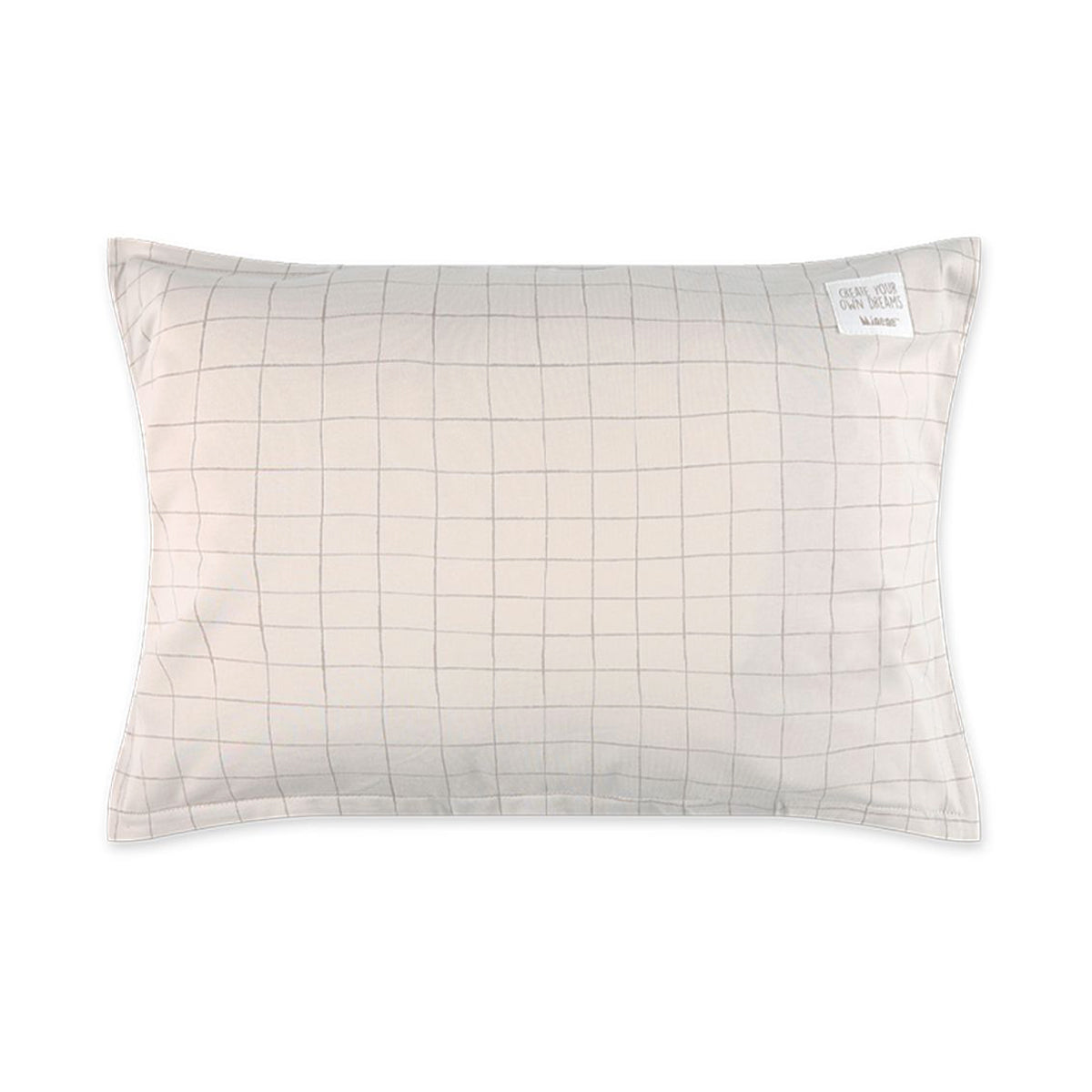 ציפית גדולה לכרית תינוק 54X74 ס"מ מיננה ליין Bloom & Grid אבן מודפס | Minene Printed Stone