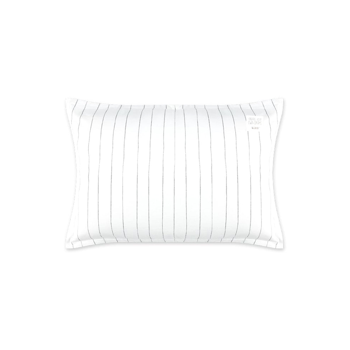 ציפית לכרית תינוק מיננה 40X50 ס"מ ליין Bloom & Grid לבן מודפס | Minene Printed White
