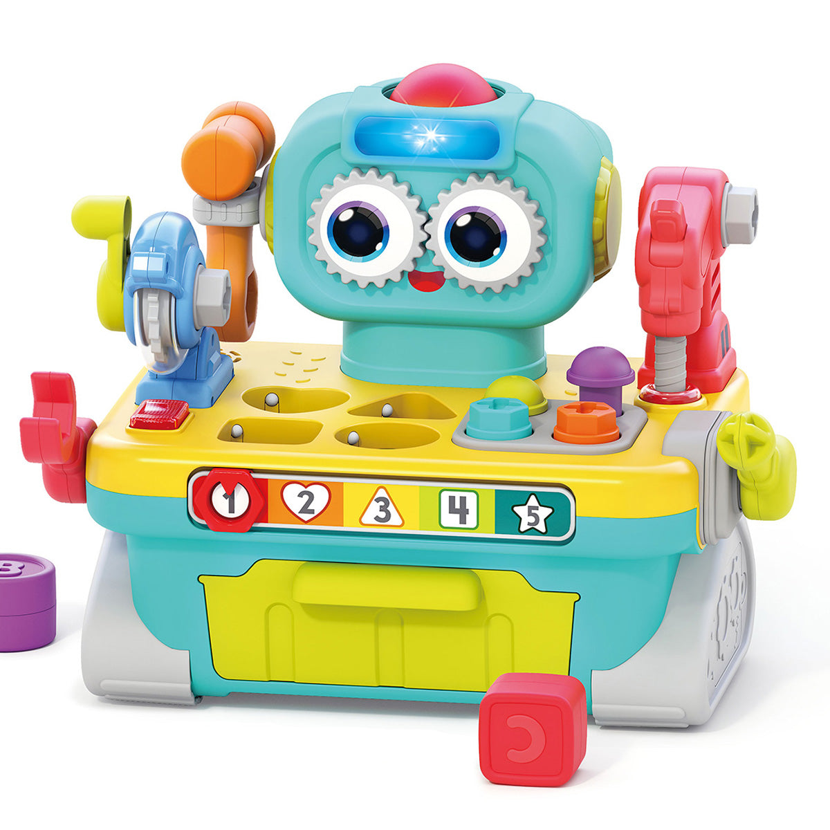 שולחן עבודה רובוטי 9 ב-1 הולה טויס | Hola Toys 9-in-1 Robot Workbench