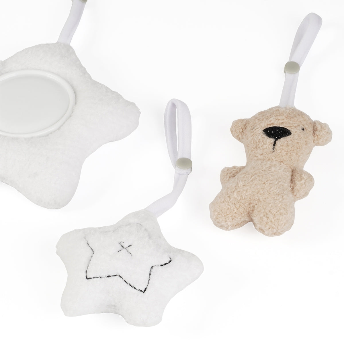 משטח פעילות טוויגי לבן | Twigy Animals & Smiles Baby Comfy Playgym White
