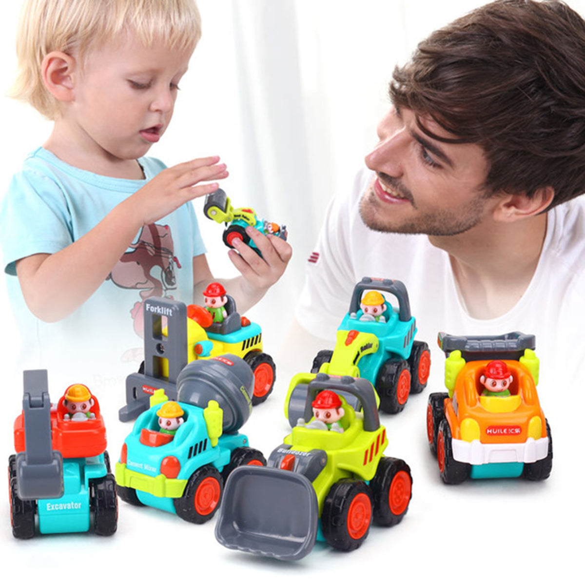 כלי רכב לעבודה (1 יח') הולה טויס | Hola Toys Super Construction Vehicle