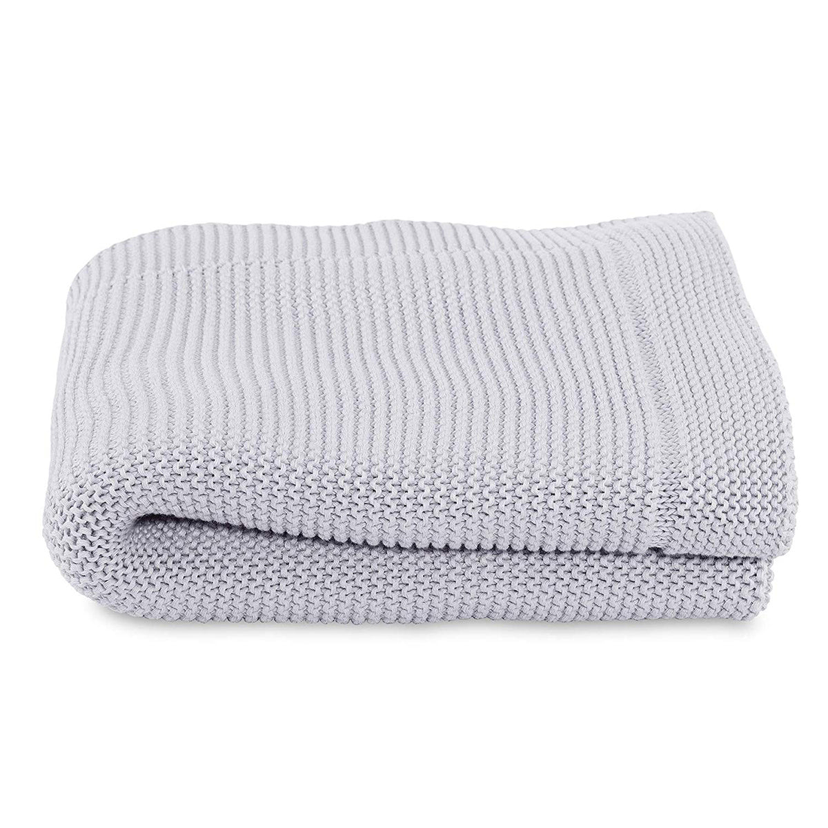 שמיכה סרוגה צ'יקו אפור בהיר | Chicco Tricot Blanket