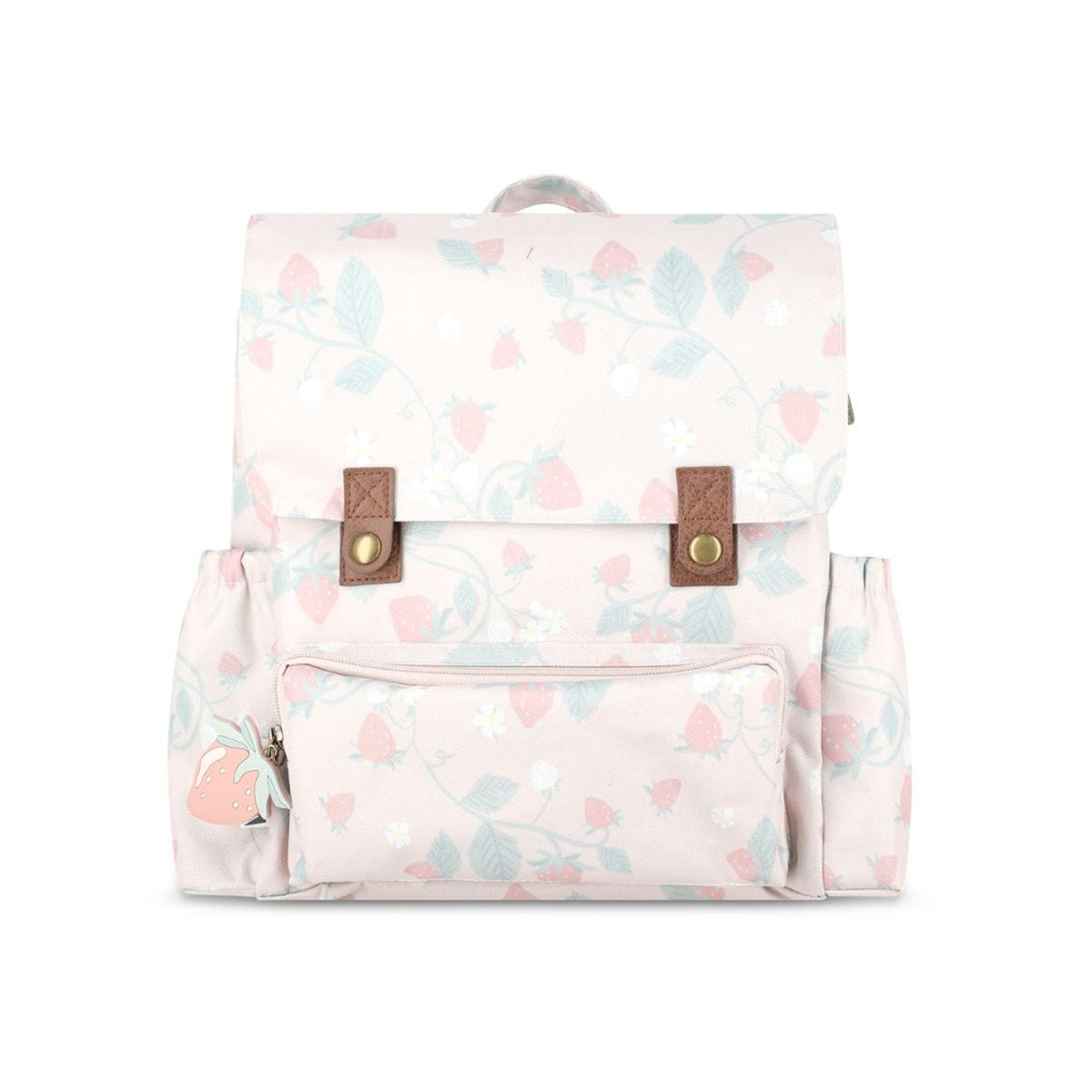 תיק גן מיננה רטרו ורוד תותים | Minene Strawberry Pink